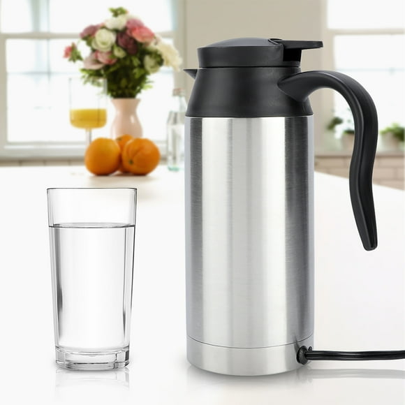 Electric Kettle, 240W Vehicle Electric Heating Kettle, Temperature Control For Travel Car