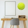 thumbnail image 3 of Acrylic Round Wall Clock 12'' Silent Clocks Home Bedroom Living Room Decor Tennis, 3 of 8