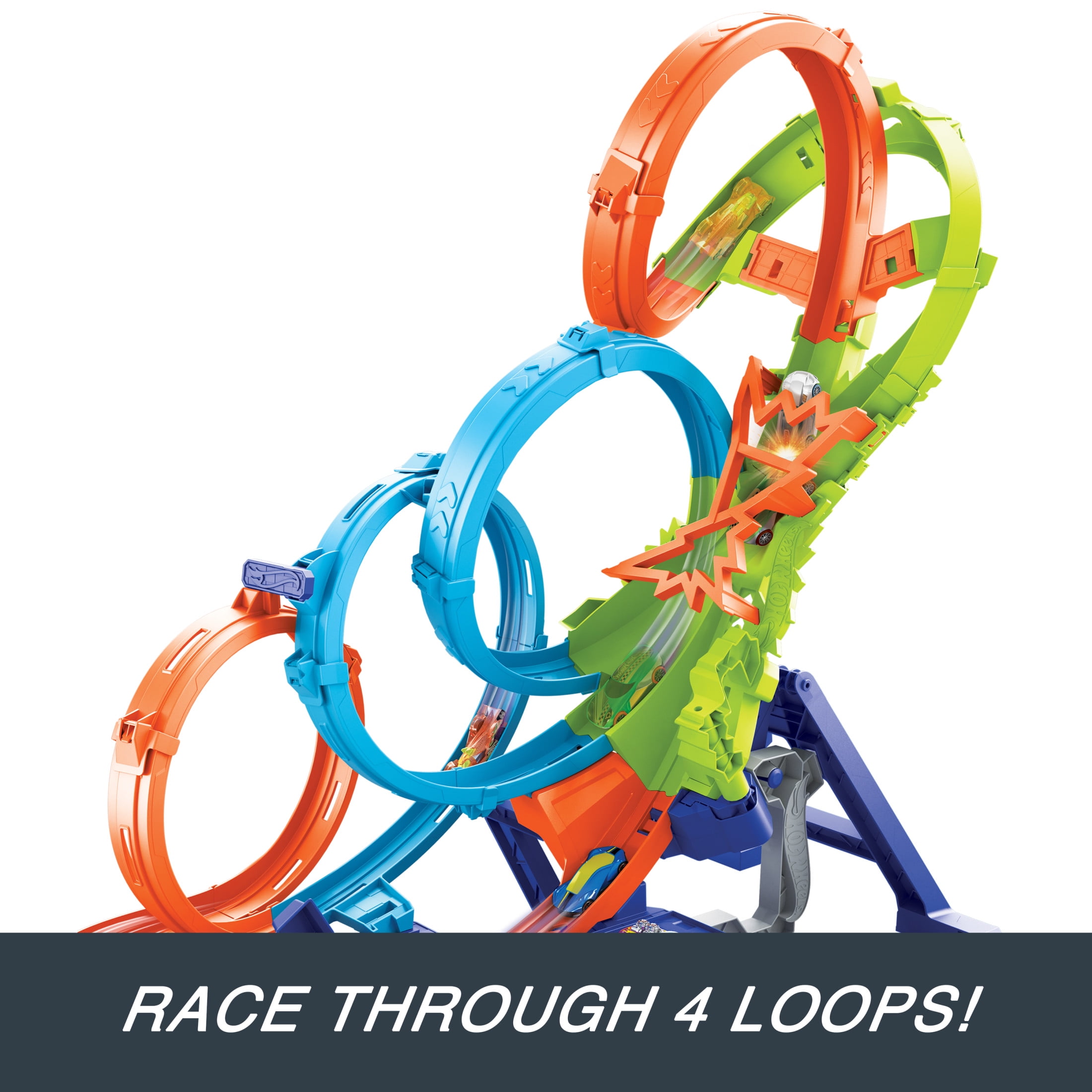 Hot wheels track crash course online