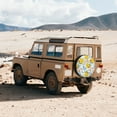 thumbnail image 5 of Haiem Spare Tire Cover , Wheel Cover with Ducks and Anchors printed, Camper Spare Tire Cover Fit for Jeep Wrangler Rv SUV Truck Travel Trailer-14 inch, 5 of 8