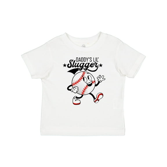 Inktastic Daddy's Lil' Slugger Boys or Girls Baby T-Shirt