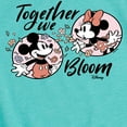 thumbnail image 3 of Disney - Mickey & Minnie - Together We Bloom - Toddler & Youth Girls Short Sleeve Graphic T-Shirt, 3 of 5