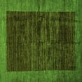 thumbnail image 1 of Ahgly Company Indoor Square Abstract Green Modern Area Rugs, 5' Square, 1 of 4