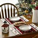 thumbnail image 5 of Winter Snowflake Polyester Placemat Christmas Holiday Table Mat for Dining Kitchen Party Decoration Festive Dinner Table Setting, 5 of 6