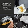 thumbnail image 3 of Circulon Symmetry Hard Anodized Nonstick Frying Pan Set / Fry Pan Set / Hard Anodized Skillet Set - 10 Inch and 12 Inch, Black, 3 of 5