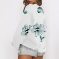thumbnail image 5 of 2023 Chandail en Molleton Mode pour Femmes 50 % de Réduction Liquidation Col Rond Imprimé Chandail Ample à Capuche Manches Longues, 5 of 5