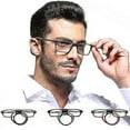 thumbnail image 5 of Magnetic Hanging Neck Glasses Portable Foldable Tr90 Reading Glasses For Men Women, 5 of 5