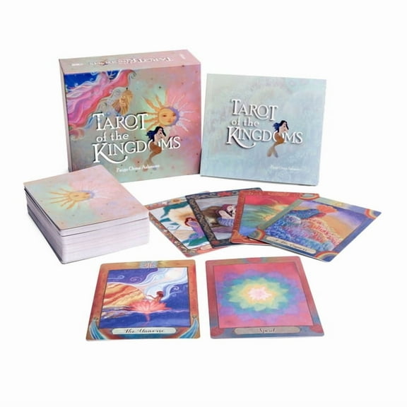 Tarot of the Kingdoms: (Tarot Kit Box Set with 80 Cards and Guide Book), (Paperback)