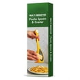 thumbnail image 7 of Pasta Spoon & Spaghetti Spoon Cooking Gadgets Cooking Gifts Kitchen Gadgets Gifts Cute Kitchen Funny Gifts Random Stuff/ Creative Monster 2-In-1 Cheese Grater And Pasta Spoon, 7 of 7