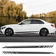 thumbnail image 2 of Pegatinas de PVC con rayas laterales para coche, accesorios de tuning con estilo de vinilo para Mercedes Benz W205 W204 W203 W212 Clase C C180 C200 C300 C63, 2 of 5