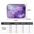 thumbnail image 3 of Laptop Sleeve Bag Compatible For iPad MacBook Air Pro Tablet Computer PC notebook Protective Fit in 10/12/13/14/15/16/17 inch Size abstract, purple, paint brush (2), 3 of 5