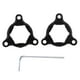 thumbnail image 2 of 2 Uds Motocicleta CNC Aleación de Aluminio 19mm Horquilla de Suspensión Delantera de Precarga para CRF1000L 2016-2018 Negro Yotijar Ajustadores de precarga de horquilla delantera, 2 of 7