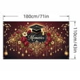 thumbnail image 3 of TIMIFIS Polyester Background, Home Decor Congrats Grad Backd Grad Backd Graduation Decorations Backd, 3 of 6