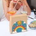 thumbnail image 3 of Yayeee Napkin Holder for Table Kitchen Paper Tissue Organization, Rainbow with Stars, 3 of 8