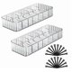 thumbnail image 1 of ckepdyeh - Cajas organizadoras para guardar cables, paquete de 2, caja organizadora para guardar cargadores de cables con 20 bridas, 1 of 7