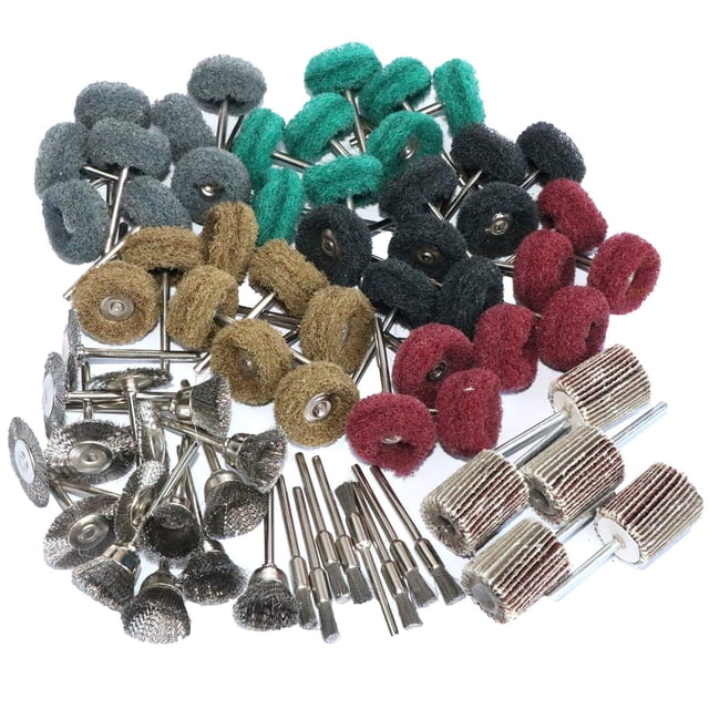 Juego de ruedas abrasivas Yutnqin, 69 piezas, accesorios para herramientas rotativas