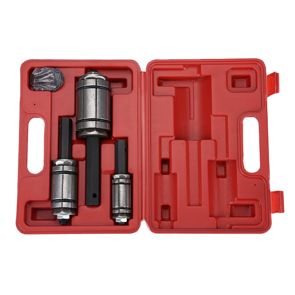 3 PC Exhaust Pipe Expander Tool kit,Exhaust Muffler Spreader Tool Tail Pipe Muffler Exhaust Expander Kit / 1-1//8 to 3-1//2/ with Blow Mold Storage Case
