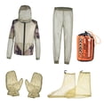 thumbnail image 3 of Mesh Hooded Jacket Breathable with Hood with Carry Pouch Netting Suit Bug Jacket M, 3 of 7