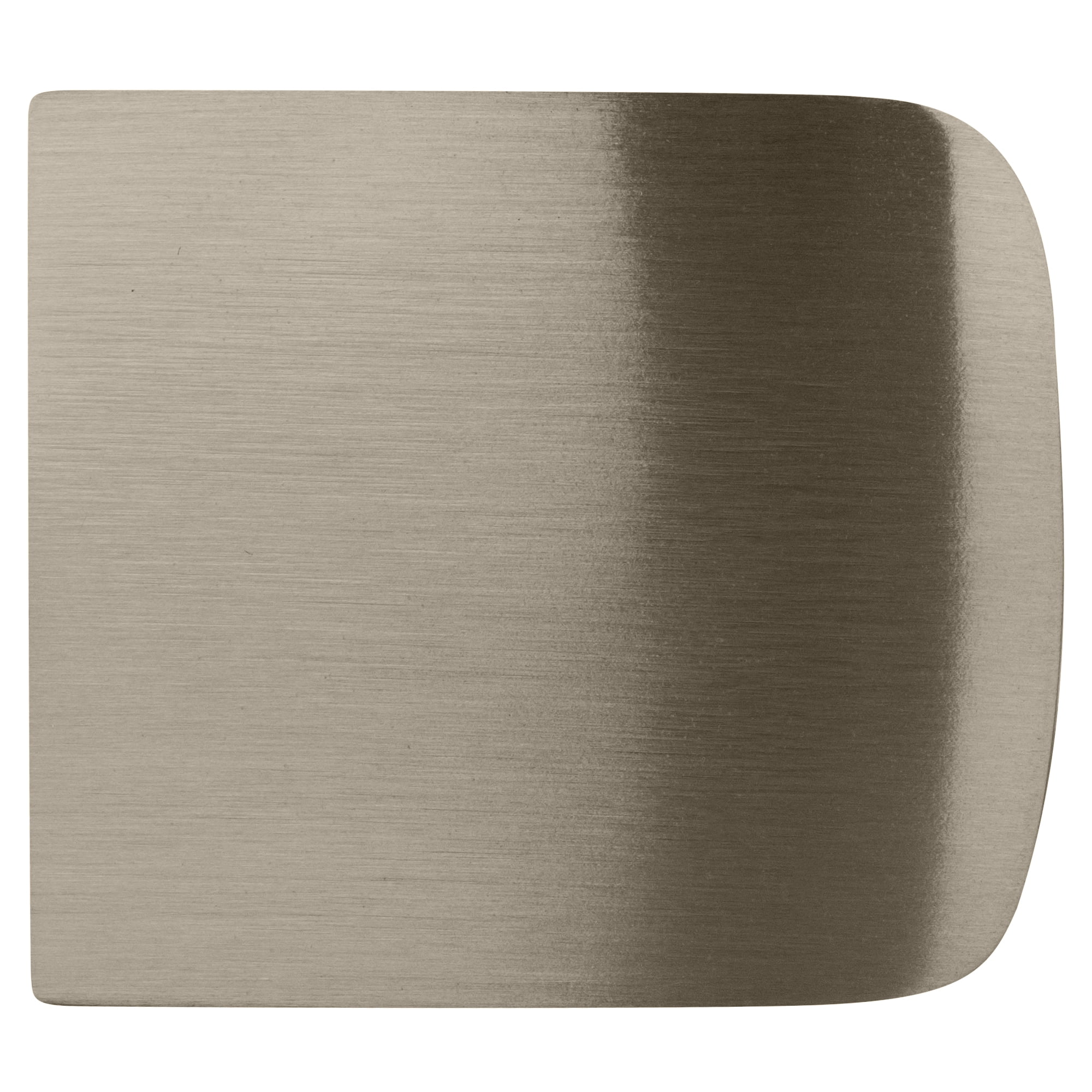 CRL R0M79BN Brushed Nickel Roman Series Fixed Panel U-Clamp