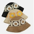 thumbnail image 5 of CoCopeaunts Sun Hat, Sun Hat Womens Straw Hat Straw Cowboy Hat Cute Flower Beach Packable Sun Hat Women UV Protection Breathable 2023, 5 of 8