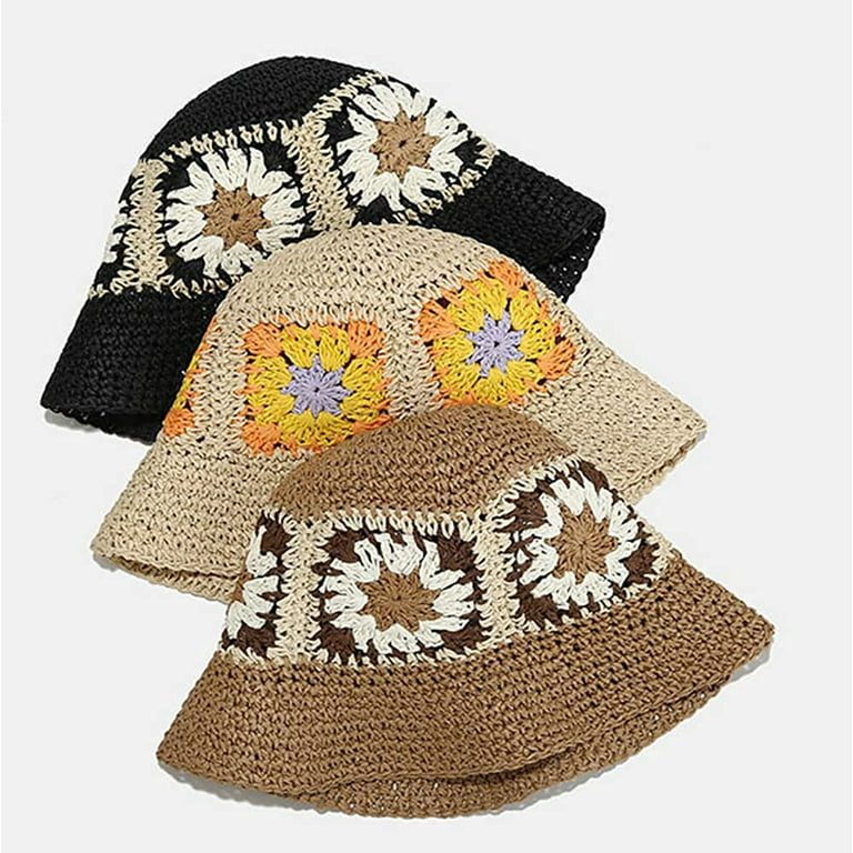CoCopeaunts Sun Hat, Sun Hat Womens Straw Hat Straw Cowboy Hat Cute Flower  Beach Packable Sun Hat Women UV Protection Breathable 2023