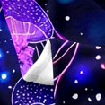 thumbnail image 3 of YST Jellyfish Blanket Queen Inch Sea Life Throw Blanket For Children Blue Purple Neon Ombre Light Ocean Bubbles Fleece Blanket Cartoon Glow Gradient Bed Blanket, 3 of 5
