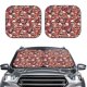 thumbnail image 2 of Balery Skull record Guitar music Parasol para parabrisas de coche de 2 piezas | Parasol plegable para parabrisas delantero de coche para la mayoría de sedanes-Medium, 2 of 6