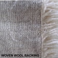 thumbnail image 6 of THE BEST 6X9 FLOKATI RUG MADE | LONG 4” SHAG PILE | STYLISH OFF WHITE WOOL AREA RUG, 6 of 6