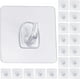 thumbnail image 1 of 20 ganchos adhesivos, ganchos sin costuras de 20 libras (máx.), resistentes al agua y al aceite, extraíbles, ganchos de utilidad resistentes, gancho de pared reutilizable para cocina WD.WDQZL Hogar, 1 of 8