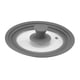 thumbnail image 1 of Tapa universal para sartenes Tapa de vidrio templado con borde de silicona resistente 16 a 18 a 20CM, 1 of 9