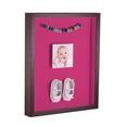 thumbnail image 2 of ArtToFrames 24x30 Inch Shadow Box Picture Frame, with a Verlinga Brown 1 Wide Shadowbox frame and Tulip Mat Backing (4656), 2 of 7