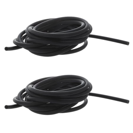 2X Tubing EXercise Rubber Resistance Band Catapult Dub Slingshot Elastic Black 2.5M
