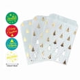 thumbnail image 2 of Bolsas de papel Kraft para Navidad, papel de aluminio para árbol de Navidad, Papá Noel, nieve, vacaciones, recuerdo de fiesta, bolsa dorada para Dulces, galletas, envoltura de regalo, 12-48 piezas, 2 of 4