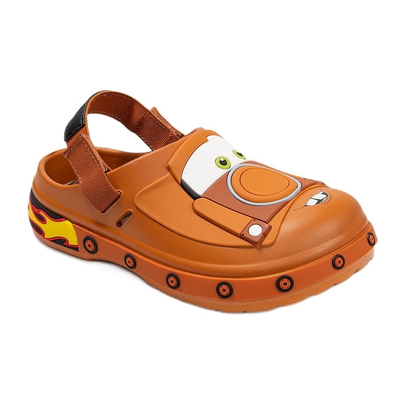 Cars Toddler and Little Kids Adjustable Strap Clogs