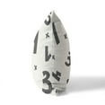 thumbnail image 4 of Numbers Ivory Throw Pillow, 4 of 4