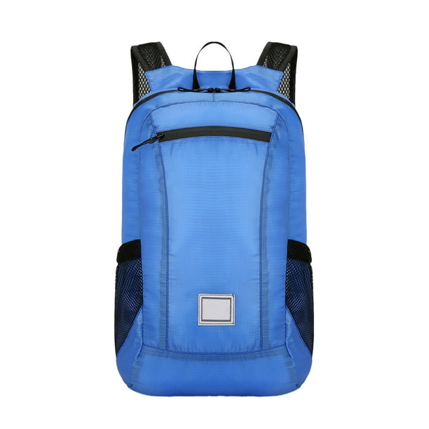 Mochila plegable de viaje al aire libre para hombres y mujeres, bolsa portátil