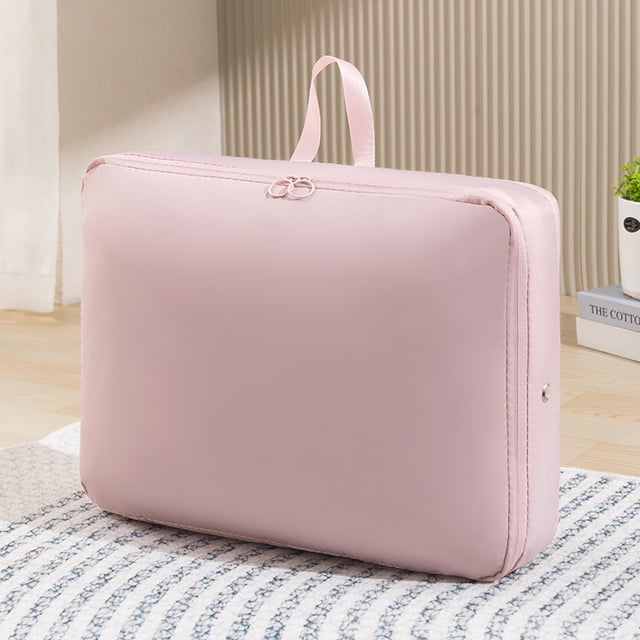 Bolsa de almacenamiento para chaquetas de plumas, sábanas, edredones, artefactos de almacenamiento, bolsa de almacenamiento a prueba de polvo para ropa, bolsa de viaje comprimida para edredones para