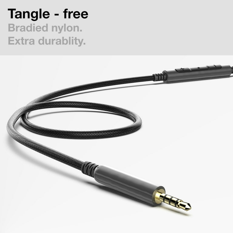 Thore MFi Lightning to 2.5mm Audio Cable with Remote/Mic for Bose