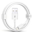 thumbnail image 1 of Cable Lightning a USB iKeloah de 2 m certificado MFi, blanco, 1 of 6