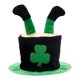 thumbnail image 2 of Fiudx Sombrero de Fiesta Irlandés, Diseño de Tela Cómodo, Color Verde Vibrante, Material Resistente y Reutilizable, Accesorio para Celebrar El Día de San Patricio, Talla Única., 2 of 6