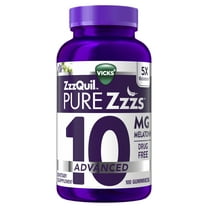 ZzzQuil PureZzzs 10mg Melatonin Gummies 100ct