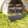 thumbnail image 4 of Yimiti Table de Tente Pliante pour Camping Randonnée Alliage d'Aluminium Portable Plage, Noir, 4 of 9