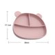 thumbnail image 2 of Silicone Baby Tray, Non-Slip Children's Tray with Suction Cup and Lid, for Toddlers to Use, Unbreakable 3 Compartments of, 2 of 5