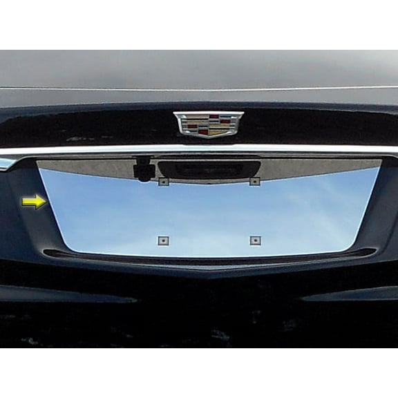 Stainless License Plate Bezel 1Pc Fits 2017-2020 Cadillac XT5 LP57260 QAA