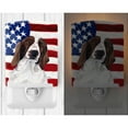thumbnail image 2 of Caroline's Treasures SC9024CNL Flag with Welsh Springer Spaniel Ceramic Night Light, 6x4x3", multicolor, 2 of 2