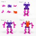 thumbnail image 1 of Novedad Monster Warrior juguetes de montaje DIY cápsula educativa para niños Ehuebsd juguete de regalo, 1 of 6