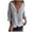 Gray, variant on BiZtdJrK Cotton Linen Blazers for Women Long Sleeve Lapel Shirts Jacket Business Casual Work Office Suit Jackets Solid Button Open Front Cardigan My Orders Placed by Me Blue M