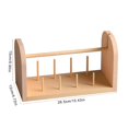 thumbnail image 5 of Wood Thread Spool Holder 9 Spool Thread Rack Embroidery Thread Organizers Holder, 5 of 6