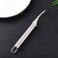 thumbnail image 4 of unbranded Herramienta Para Pelar Camarones Acero Inoxidable Negro Para Restaurantes, 4 of 8