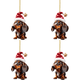 thumbnail image 1 of Adorno navideño para perro dibujos animados acrílico suministros fiesta en casa (A-1), 1 of 2